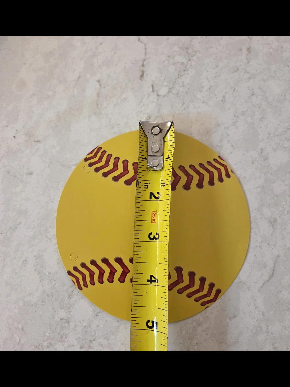 Softball-Themed Drawstring Bags, Paper Softballs & Key Chains -